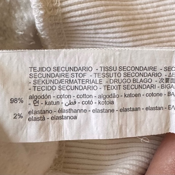 Zara Women's white and black crewneck sweatshirt crewneck faces portrait - Picture 7 of 7